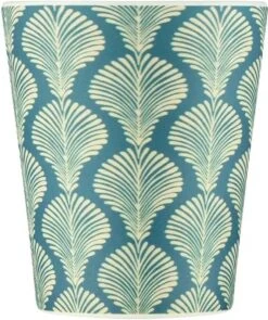 Ecoffee Cup Creasy Lu PLA - Koffiebeker To Go 240 Ml - Groenblauw Siliconen -Tafelwaren Verkoop 1004x1200
