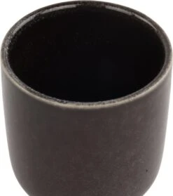 Orange85 Koffiekopjes - Espresso Kopjes - Set Van 6 - 100 Ml - Zwart -Tafelwaren Verkoop 1064x1200