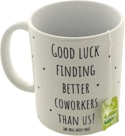 Merkloos Afscheidsmok | Afscheid Collega | Koffiemok | Mok 300 Ml | Mok | Keramische Mok -Tafelwaren Verkoop 1103x1200 1