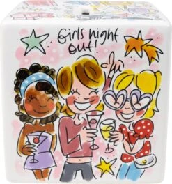 Blond Amsterdam, Even Bijkletsen: Spaarpot Vierkant -Tafelwaren Verkoop 1123x1200 1