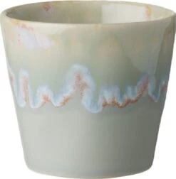 Costa Nova - Grespresso Servies - 6 Espresso Kopjes - Roze-Grijs-Azur-Red-Wit -Turquoise - Aardewerk - H 5.9 Cm -Tafelwaren Verkoop 1176x1200