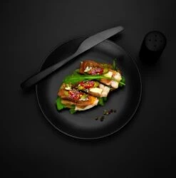 Orange85 Bordenset - Dinerbord - Borden - Plat - Set Van 6 - Mat Zwart - Diameter 27cm - Aardewerk - Servies -Tafelwaren Verkoop 1184x1200 2