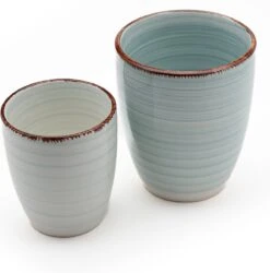 Koffiekopjes - Ocean Blue - Koffiebeker - Unieke Kleuren - Blauw - Set Van 12 Kopjes (ook Los Verkrijgbaar) - 160ML En 340ML - Porselein - Hip En Trendy -Tafelwaren Verkoop 1186x1200 2