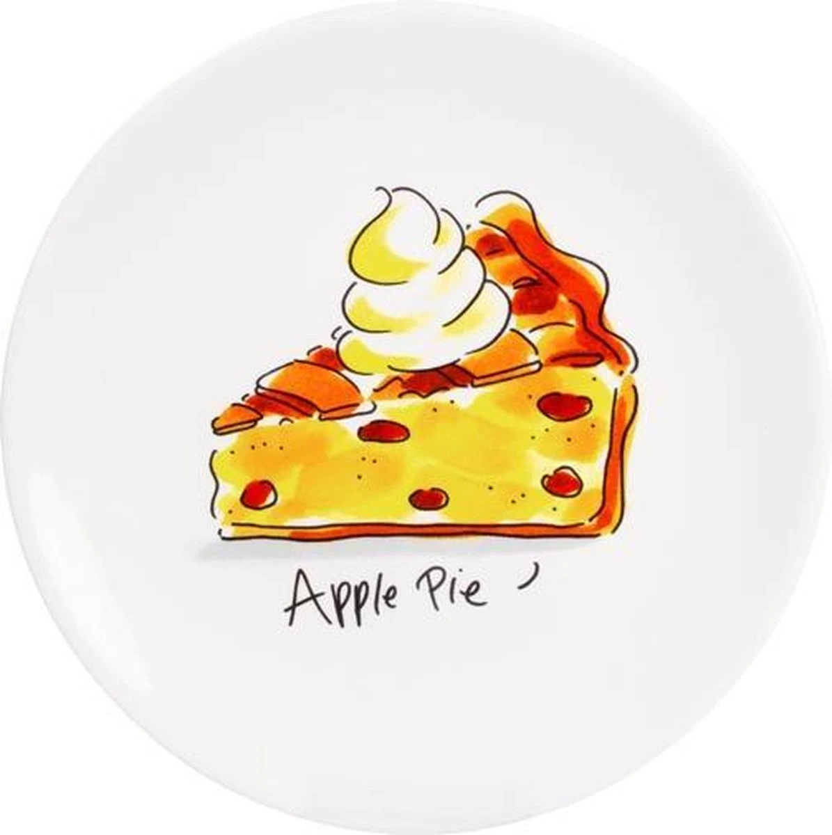 Blond Amsterdam – Even Bijkletsen - Cake Plate Apple Pie -18 Cm 1 Blond Amsterdam – Even Bijkletsen - Cake Plate Apple Pie -18 Cm