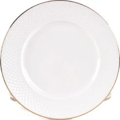 LeRijn® Serviesset Deventer 12 Persoons - 36 Delig - Licht Crème Wit Met Gouden Rand En Motief - Dinerborden - Soepborden - Dessertborden - Borden Servies - Bordenset -Tafelwaren Verkoop 1195x1200 8