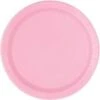 Kartonnen Bordjes Roze 18 Cm 20st - Wegwerp Borden - Feest/verjaardag/BBQ Borden / Gebak Bordjes Maat - Feestjes - Babyshower