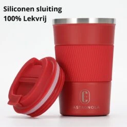 Castagnola Design RVS Koffiebeker To Go - Rood - 380ml - Thermosbeker - Theebeker 12 Castagnola Design RVS Koffiebeker To Go - Rood - 380ml - Thermosbeker - Theebeker -Tafelwaren Verkoop 1198x1200 4