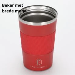 Castagnola Design RVS Koffiebeker To Go - Rood - 380ml - Thermosbeker - Theebeker 16 Castagnola Design RVS Koffiebeker To Go - Rood - 380ml - Thermosbeker - Theebeker -Tafelwaren Verkoop 1198x1200 5