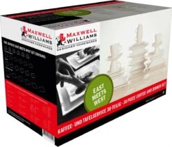 Maxwell & Williams East Meets West Serviesset - 6 Personen- 30 Delig - Wit -Tafelwaren Verkoop 1200x1026
