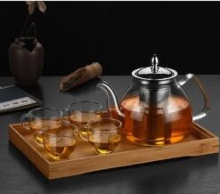 SensaHome - Infuser Theekan/Theepot - Transparant - Glas -Tafelwaren Verkoop 1200x1060 1