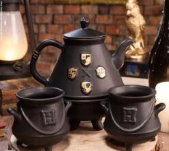 Harry Potter "Hogwarts" Theepot Set Met 2 Ketels