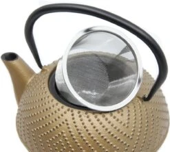 Bredemeijer - Theepot Fujian Goud 1.2L Met Filter -Tafelwaren Verkoop 1200x1079 1