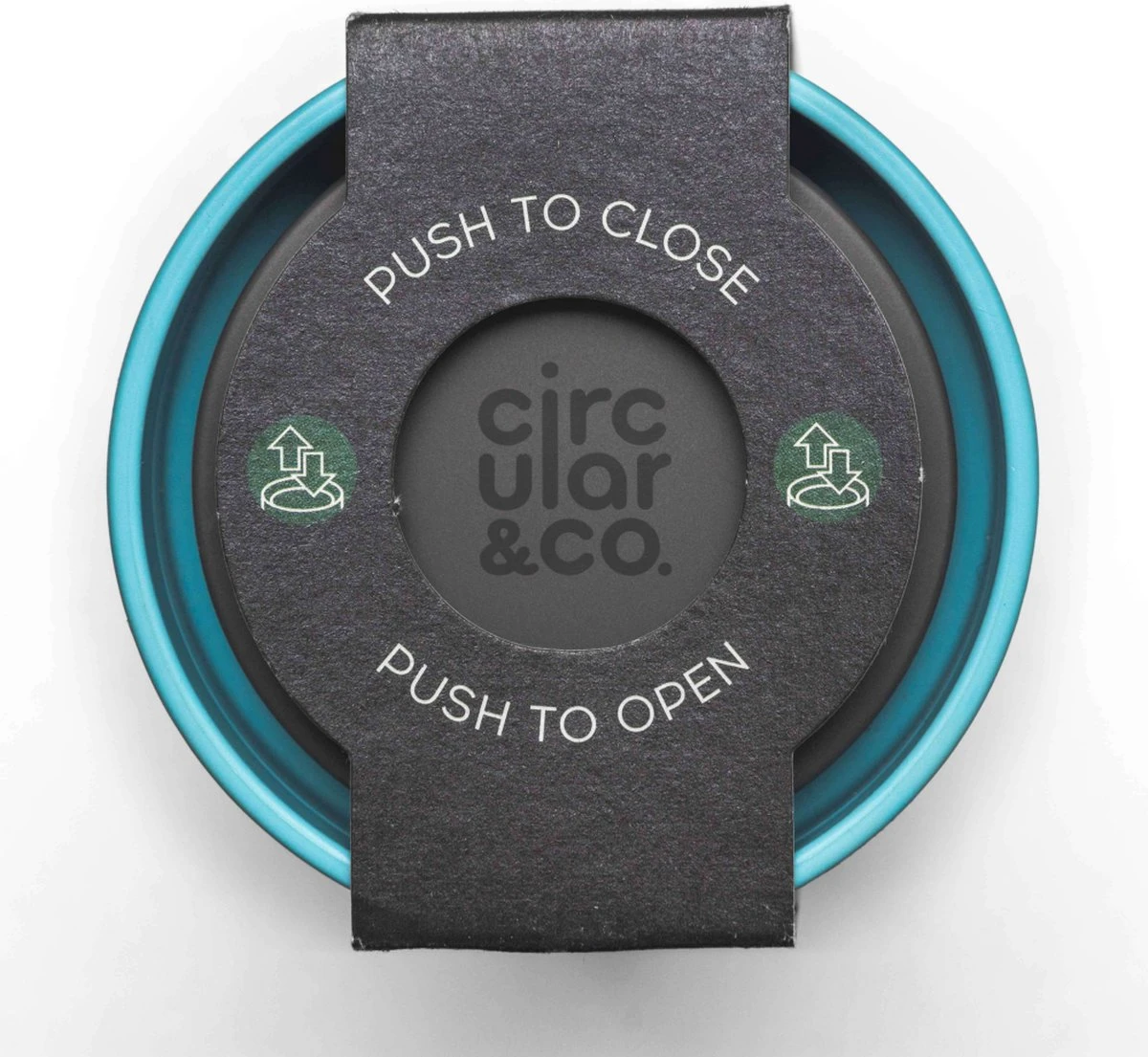 Circular&Co. Herbruikbare To Go Koffiebeker (rCUP) Crème/groen 12oz/340ml 8 Circular&Co. Herbruikbare To Go Koffiebeker (rCUP) Crème/groen 12oz/340ml - Afbeelding 8