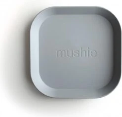 Mushie - Kinderservies Borden Vierkant (Set Van 2) - Borden - Sage -Tafelwaren Verkoop 1200x1152 2