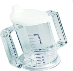 HandyCup Met Deksel - Transparant Met Maatvoering -Tafelwaren Verkoop 1200x1167
