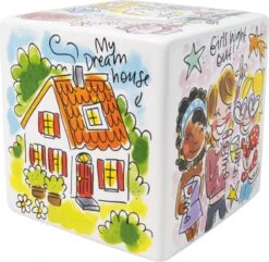 Blond Amsterdam, Even Bijkletsen: Spaarpot Vierkant -Tafelwaren Verkoop 1200x1172 2