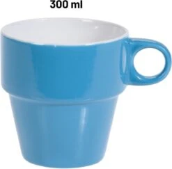 Orange85 Koffiekopjes - Met Houder - Set Van 6 - Gekleurd - 300 Ml - Keramiek -Tafelwaren Verkoop 1200x1179 1