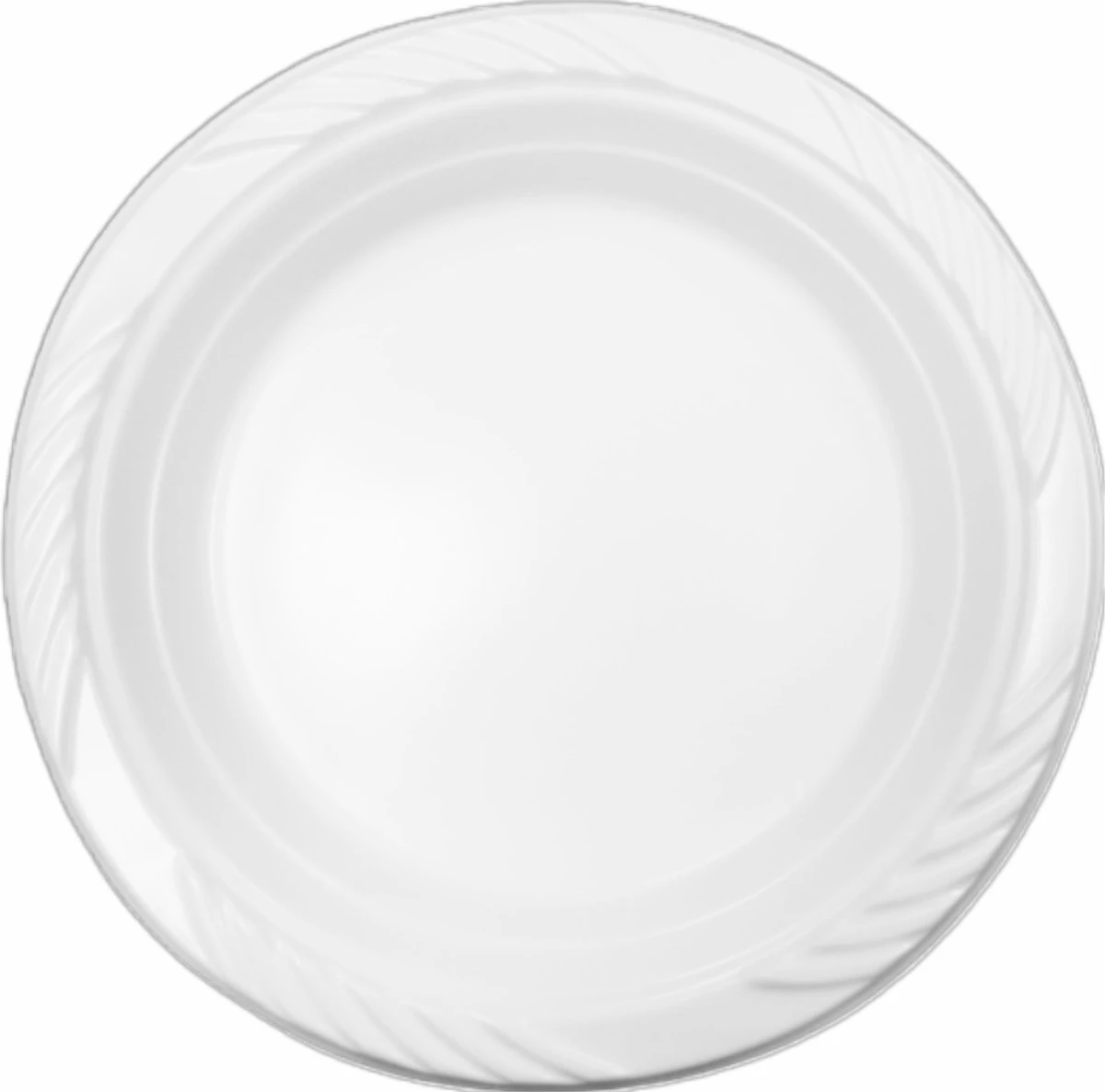 100 Grote Witte PP Borden - 10" - 254mm - Feest, BBQ Borden - Herbruikbaar - Royal Ware 2 100 Grote Witte PP Borden - 10" - 254mm - Feest, BBQ Borden - Herbruikbaar - Royal Ware - Afbeelding 2