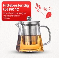 Procidi® Glazen Theepot Met Filter - Theekan Met Infuser - Dubbelwandig Borosilicaat Glas - Thee Thermoskan - Koffiekan 950 ML - Teapot 12 Procidi® Glazen Theepot Met Filter - Theekan Met Infuser - Dubbelwandig Borosilicaat Glas - Thee Thermoskan - Koffiekan 950 ML - Teapot -Tafelwaren Verkoop 1200x1197 10