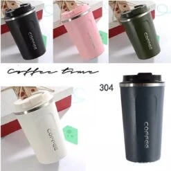 Koffiebeker To Go - RVS Thermosbeker - Drinkfles - Herbruikbare Koffiebeker - 500 Ml - Wit -Tafelwaren Verkoop 1200x1198 9