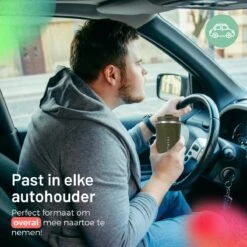 Triple J® Koffiebeker To Go - Thermosbeker - BPA & Lekvrij - 380ml - Groen -Tafelwaren Verkoop 1200x1200 12