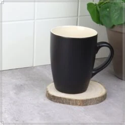 OTIX Koffiekopjes - Met Oor - Set Van 6 - Theekoppen - 340ml - Zwart - Keramiek -Tafelwaren Verkoop 1200x1200 158