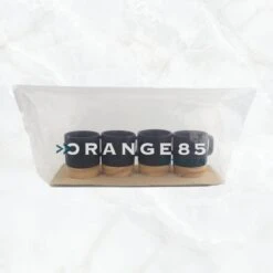 Orange85 Espresso Kopjes - Zwart - Set Van 4 - Met Bamboe Onderzetter - Met Oor - Koffiekopjes -Tafelwaren Verkoop 1200x1200 163