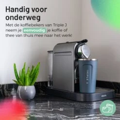 Triple J® Koffiebeker To Go - Thermosbeker - BPA & Lekvrij - 510ml - Blauw -Tafelwaren Verkoop 1200x1200 216