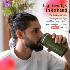 Triple J® Koffiebeker To Go - Thermosbeker - BPA & Lekvrij - 510ml - Groen -Tafelwaren Verkoop 1200x1200 222