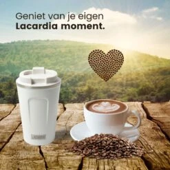 LaCardia Koffiebeker To Go Premium Wit – Thermosbeker – Theebeker – 380ML – Herbruikbaar -Tafelwaren Verkoop 1200x1200 254