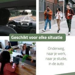 GOAT Outdoor RVS Koffiebeker To Go - Thermosbeker - Theebeker - Reisbeker - Lekvrij - 380ml - Groen -Tafelwaren Verkoop 1200x1200 280