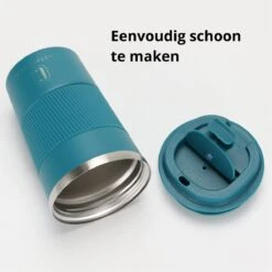 Castagnola Design RVS Koffiebeker To Go - Blauw - 380ml - Thermosbeker - Theebeker -Tafelwaren Verkoop 1200x1200 346