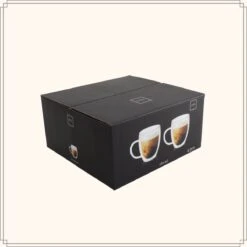 OTIX Dubbelwandige Koffieglazen - Koffiekopjes - 180 Ml - Set Van 4 - Transparant - Latte Macchiato Glazen -Tafelwaren Verkoop 1200x1200 452