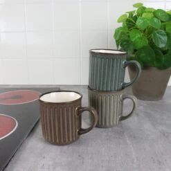 OTIX Koffiekopjes - Met Oor - Set Van 4 - Aardewerk - 200 Ml -Tafelwaren Verkoop 1200x1200 492