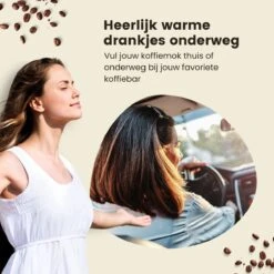 LaCardia Koffiebeker To Go Premium Groen – Thermosbeker – Theebeker – 380ML – Herbruikbaar -Tafelwaren Verkoop 1200x1200 50