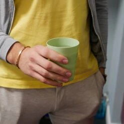 Luxe Herbruikbare Drinkbekers Van In Round – 5 Stuks – Groen – Plastic / Kunststof – Drinkbeker Voor Volwassenen En Kinderen – Alternatief Voor Wegwerp Bekers – Drink Beker – Limonadeglazen Sapglazen – Camping Servies – Onbreekbare Glazen – Beerpong -Tafelwaren Verkoop 1200x1200 518