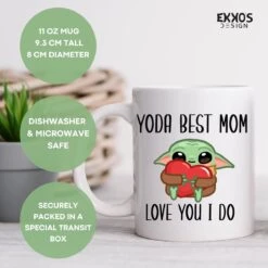 Yoda Best Mom - Baby Yoda - Baby Yoda Mok - Star Wars - Mandalorian - Vaderdag Cadeau - Vaderdag - Moederdag Cadeau - Moederdag - Cadeau Voor Moeder - Mokken En Bekers - Cadeau Voor Vrouw - Valentijndag - Theeglazen - Koffiemok 6 Yoda Best Mom - Baby Yoda - Baby Yoda Mok - Star Wars - Mandalorian - Vaderdag Cadeau - Vaderdag - Moederdag Cadeau - Moederdag - Cadeau Voor Moeder - Mokken En Bekers - Cadeau Voor Vrouw - Valentijndag - Theeglazen - Koffiemok -Tafelwaren Verkoop 1200x1200 542