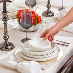 Karaca -Streamline- Sunset Gold -59-delig Porseleinen Servies Voor 12 Personen -Tafelwaren Verkoop 1200x1200 586