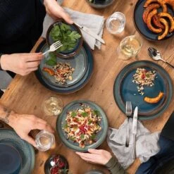 Villeroy & Boch Bordenset Crafted Breeze Grijsblauw 4-Delig -Tafelwaren Verkoop 1200x1200 589