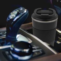SIP !T® Premium RVS Koffiebeker To Go Thermosbeker – 380 ML – Herbruikbare Koffie & Theebeker – Lekvrij – Zwart - Valentijn -Tafelwaren Verkoop 1200x1200 60