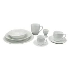 4goodz Porseleinen Servies 6 Persoons 50-delig - Startset - Wit -Tafelwaren Verkoop 1200x1200 602