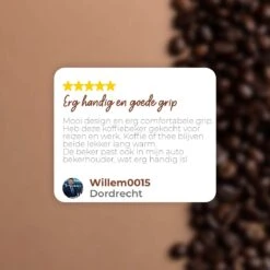 SIP !T® Premium RVS Koffiebeker To Go Thermosbeker – 380 ML – Herbruikbare Koffie & Theebeker – Lekvrij – Zwart - Valentijn -Tafelwaren Verkoop 1200x1200 62