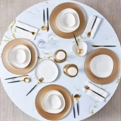 Karaca Middle Streamline Gold 12-delige Serviesset -Tafelwaren Verkoop 1200x1200 642