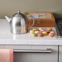 Bredemeijer - Theepot Minuet Santhee 1,4L Mat Dubbelwandig -Tafelwaren Verkoop 1200x1200 660