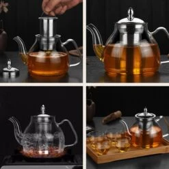 SensaHome - Infuser Theekan/Theepot - Transparant - Glas -Tafelwaren Verkoop 1200x1200 730
