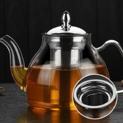 SensaHome - Infuser Theekan/Theepot - Transparant - Glas -Tafelwaren Verkoop 1200x1200 734