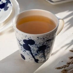 Royal Doulton Pacific - 6x Mok / Beker - Porselein - Wit / Blauw - 450 Ml - Set Van 6 Mokken -Tafelwaren Verkoop 1200x1200 76