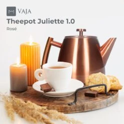 Vaja® Theepot Juliette Rosé Dubbelwandig -Tafelwaren Verkoop 1200x1200 762