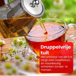 Procidi® Glazen Theepot Met Filter - Theekan Met Infuser - Dubbelwandig Borosilicaat Glas - Thee Thermoskan - Koffiekan 950 ML - Teapot 13 Procidi® Glazen Theepot Met Filter - Theekan Met Infuser - Dubbelwandig Borosilicaat Glas - Thee Thermoskan - Koffiekan 950 ML - Teapot -Tafelwaren Verkoop 1200x1200 768