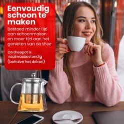 Procidi® Glazen Theepot Met Filter - Theekan Met Infuser - Dubbelwandig Borosilicaat Glas - Thee Thermoskan - Koffiekan 950 ML - Teapot 17 Procidi® Glazen Theepot Met Filter - Theekan Met Infuser - Dubbelwandig Borosilicaat Glas - Thee Thermoskan - Koffiekan 950 ML - Teapot -Tafelwaren Verkoop 1200x1200 771